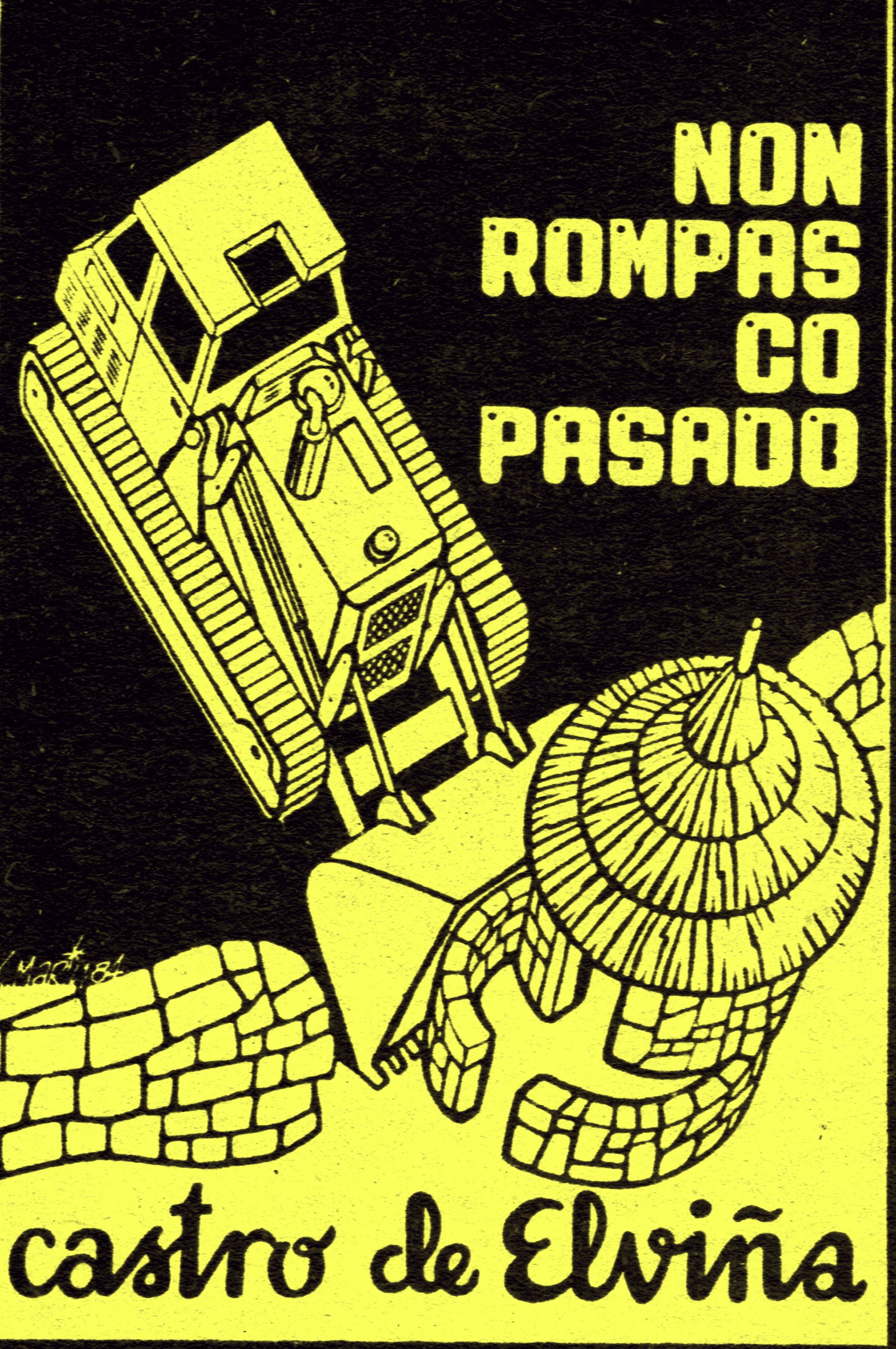 Ampliar: Divulgación escavacións en Elviña 1980